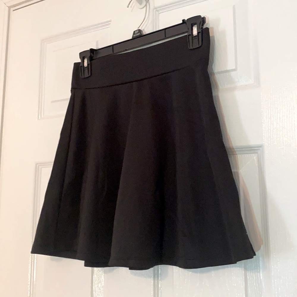Black Skater Skirt